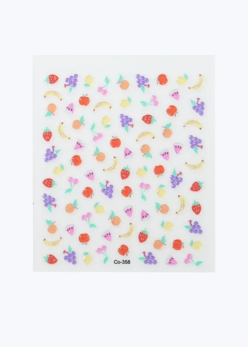 Muse Fruit Nail Stickers - One Size Image 1