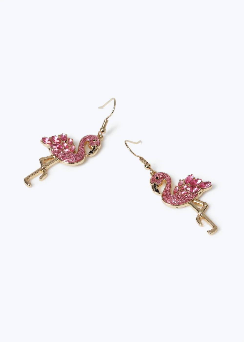 Muse Pink Flamingo Earrings - One Size Image 2