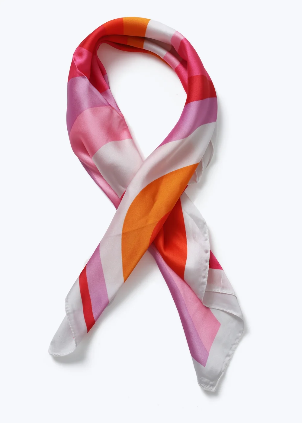 Muse Pink Swirl Scarf - One Size Image 1