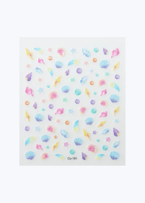 Muse Starfish Nail Stickers - One Size Image 1