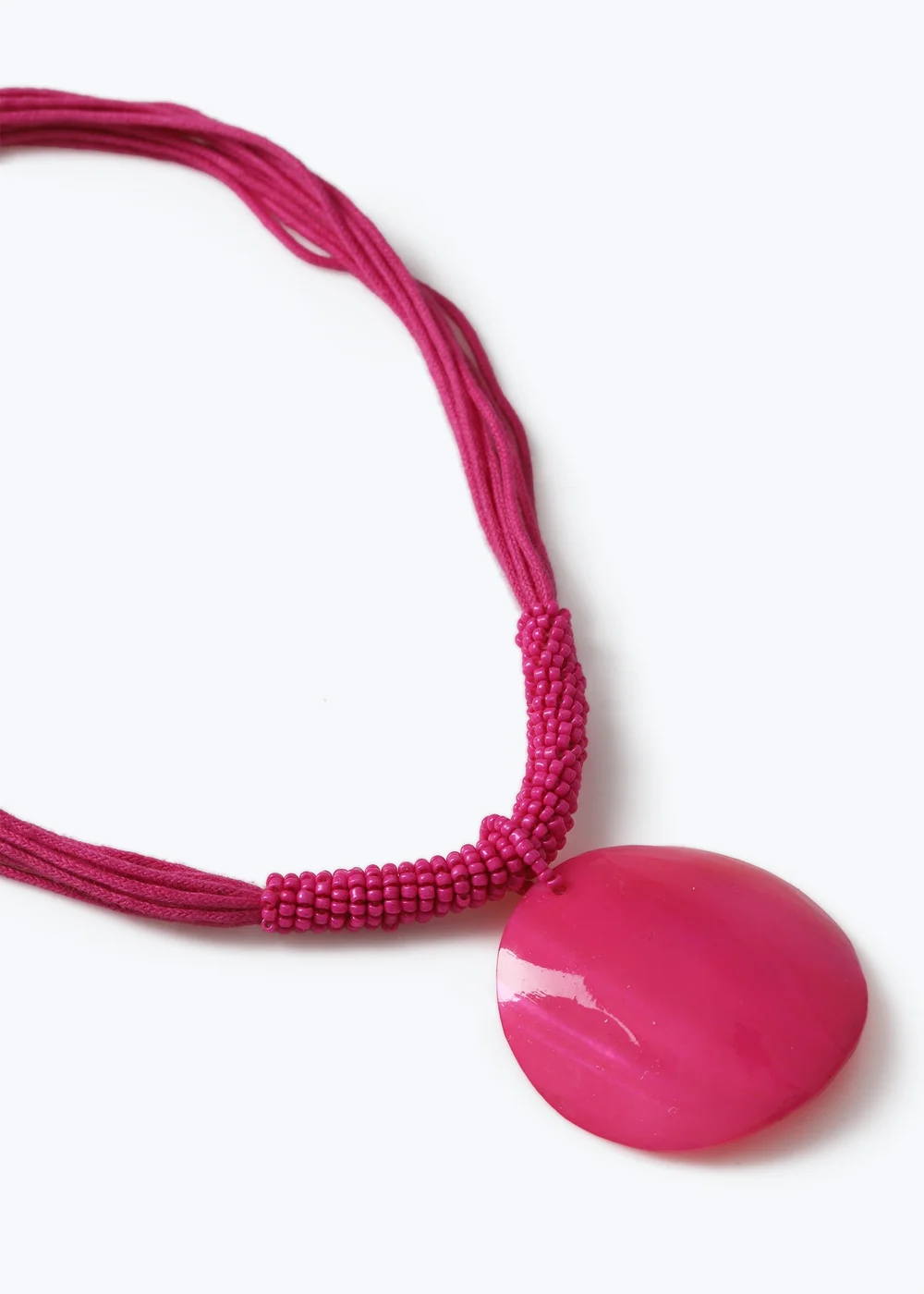 Muse Pink Shell Necklace - One Size Image 2