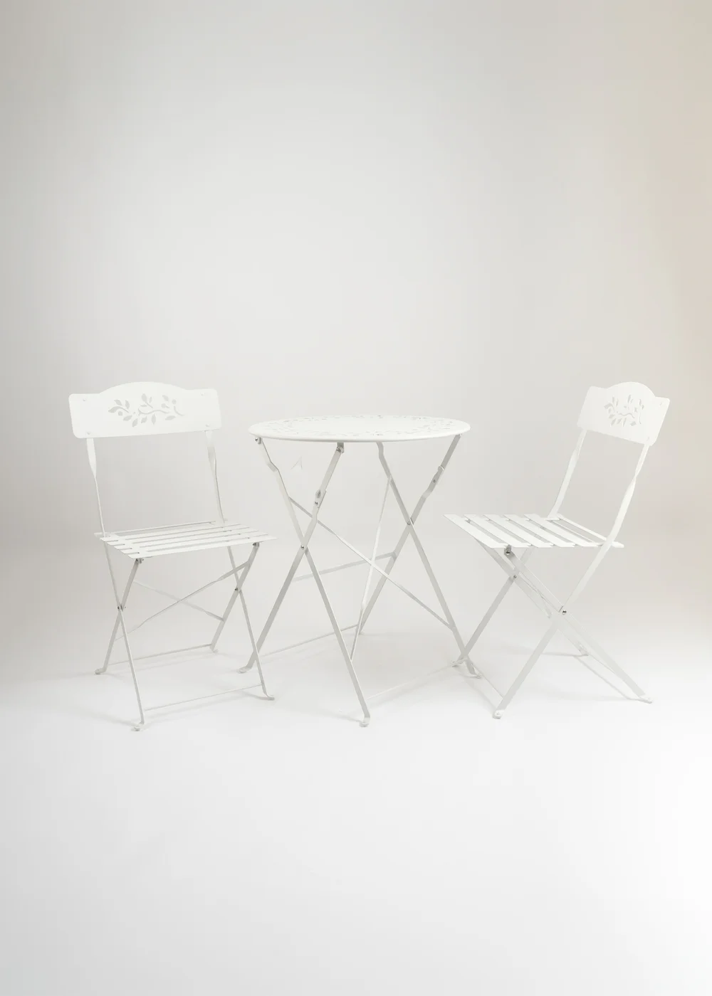 Scottish Everlastings White Metal Bistro Set - One Size Image 1
