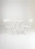 Scottish Everlastings White Metal Bistro Set - One Size Image 1