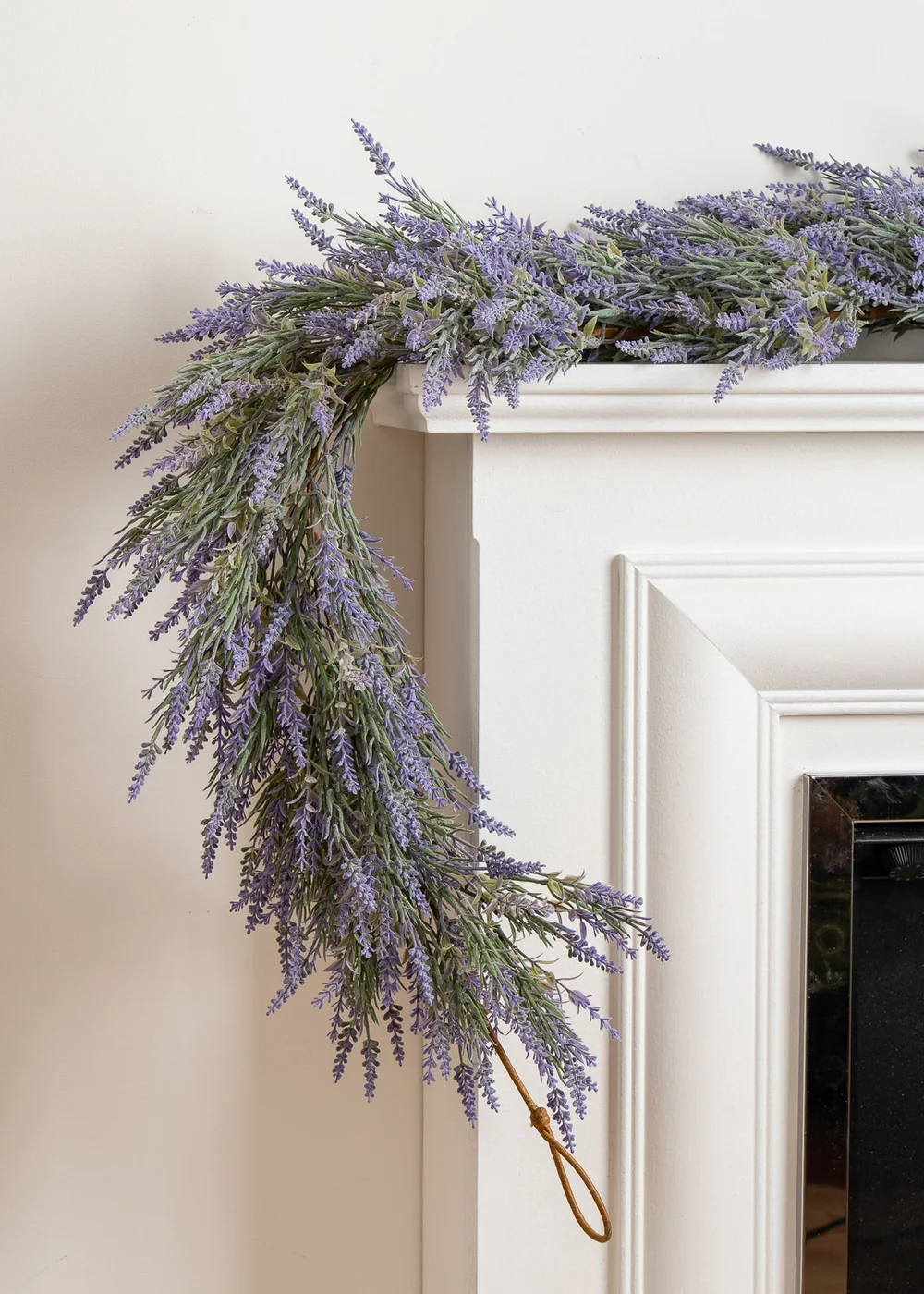 Scottish Everlastings Trailing Lavender Garland (183cm) - One Size Image 3