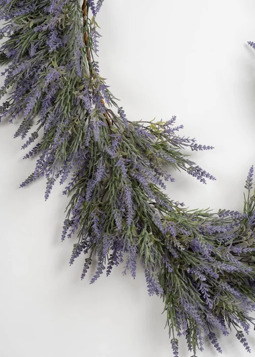 Scottish Everlastings Trailing Lavender Garland (183cm) - One Size Image 2