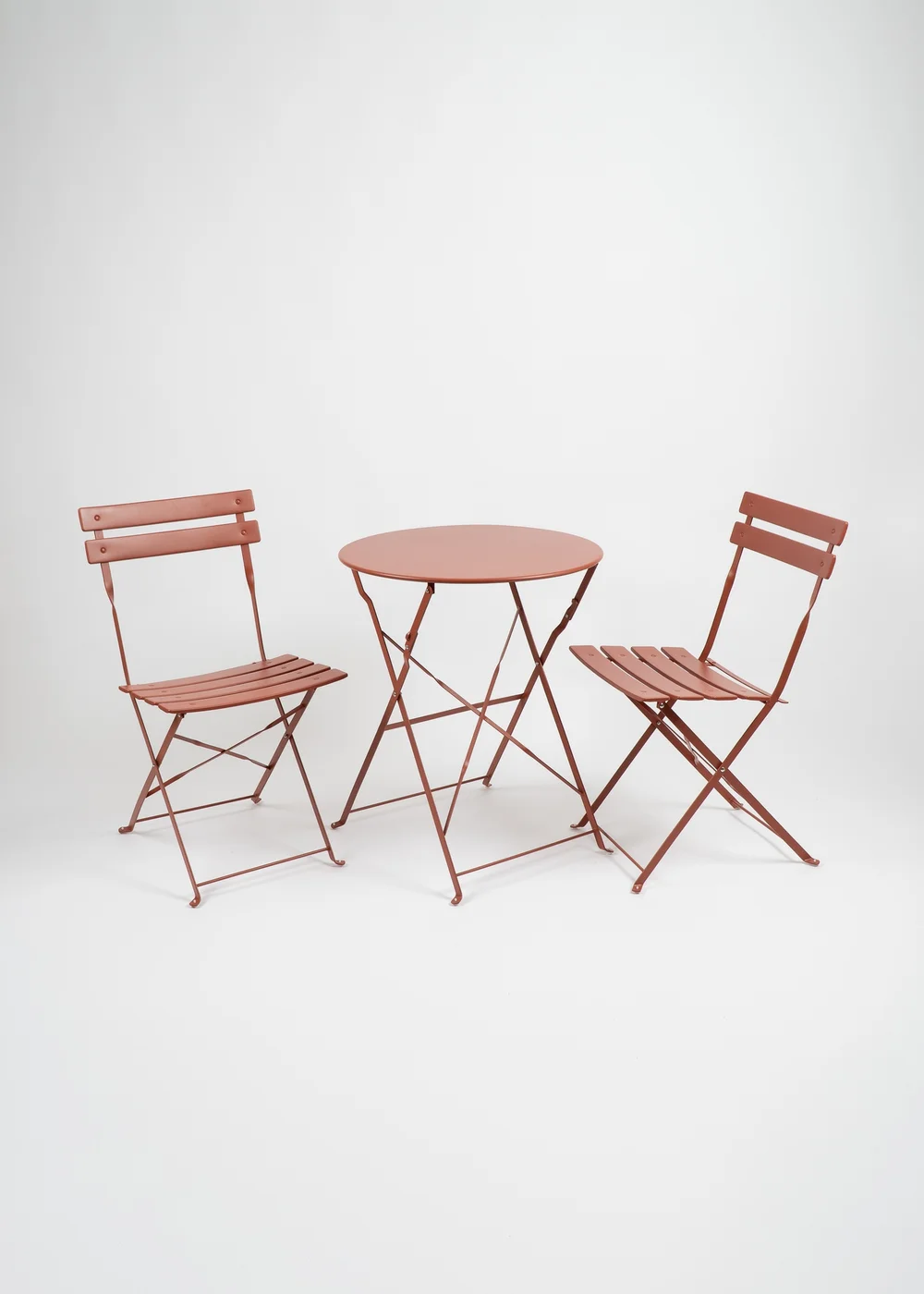 Scottish Everlastings Burnt Orange Metal Bistro Set - One Size Image 2