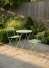 Scottish Everlastings Light Green Metal Bistro Set - One Size Image 3