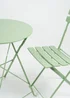 Scottish Everlastings Light Green Metal Bistro Set - One Size Image 2