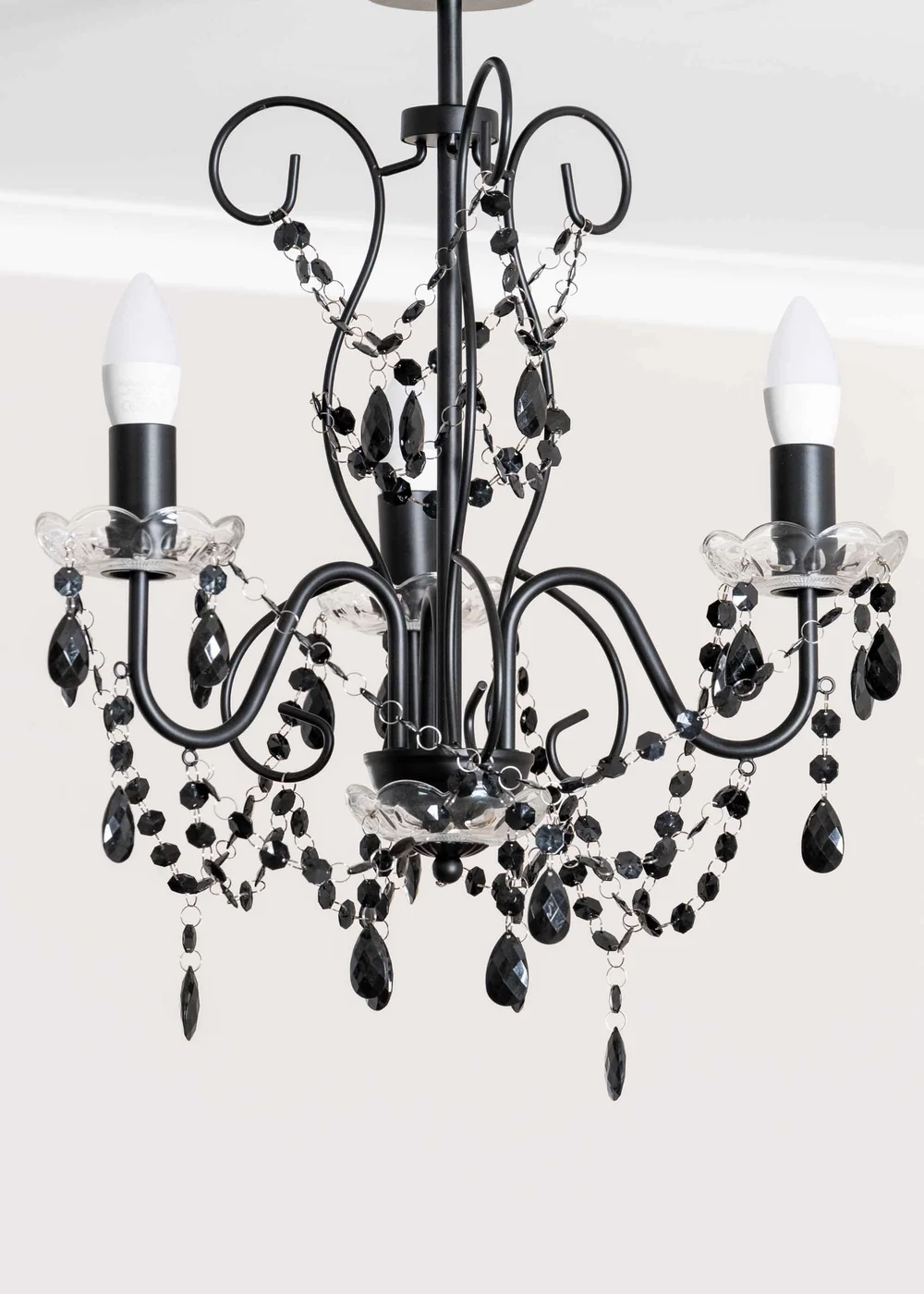 ValueLights Viscount Black Pendant Light (57cm x 45cm x 45cm) - One Size Image 4