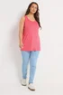 Yours 3 Pack Curve Grey & Green Core Vest Tops - 26-28 Image 4