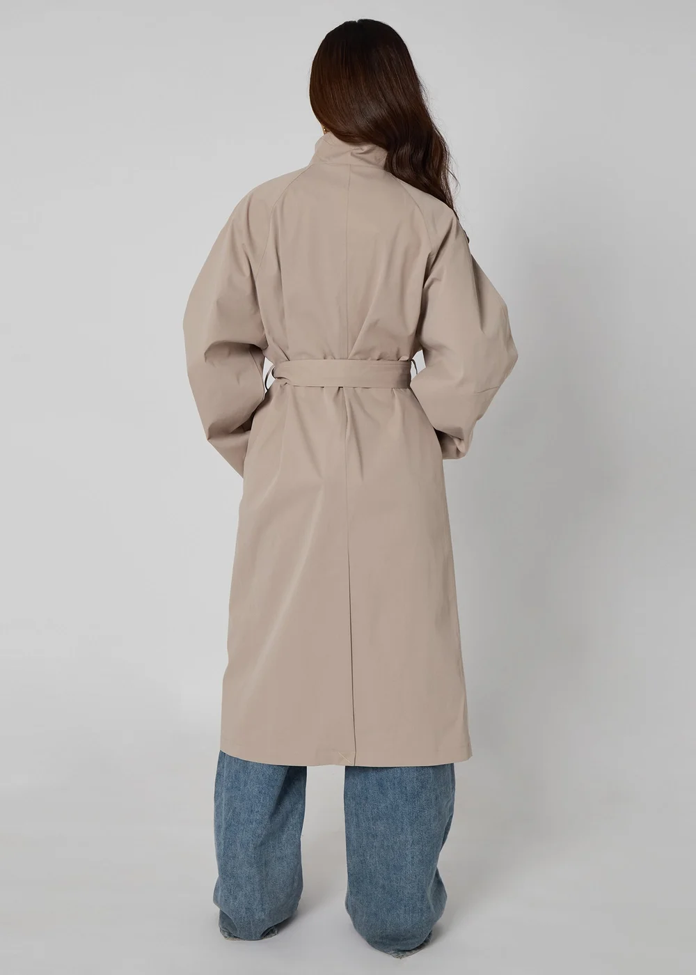 Urban Bliss Stone High Neck Trench - L Image 5