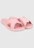 Totes Solbounce Dusky Pink Cross Sliders - 4 Image 2