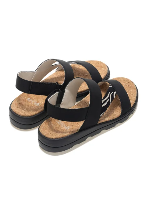 Regatta Black Zebra Rylie Sandals - 5 Image 2