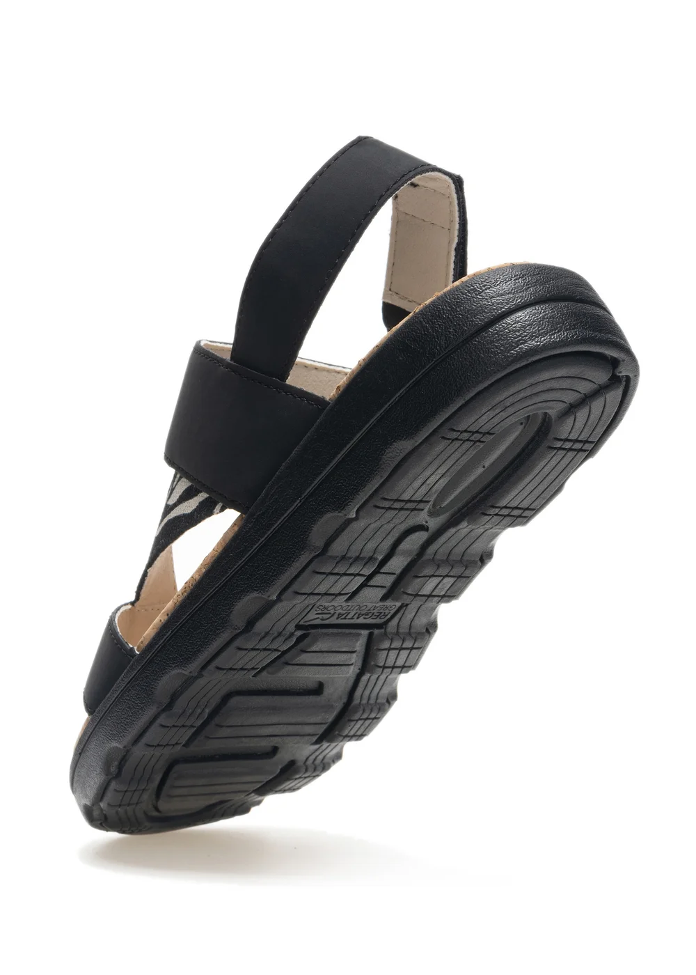 Regatta Black Zebra Rylie Sandals - 5 Image 6