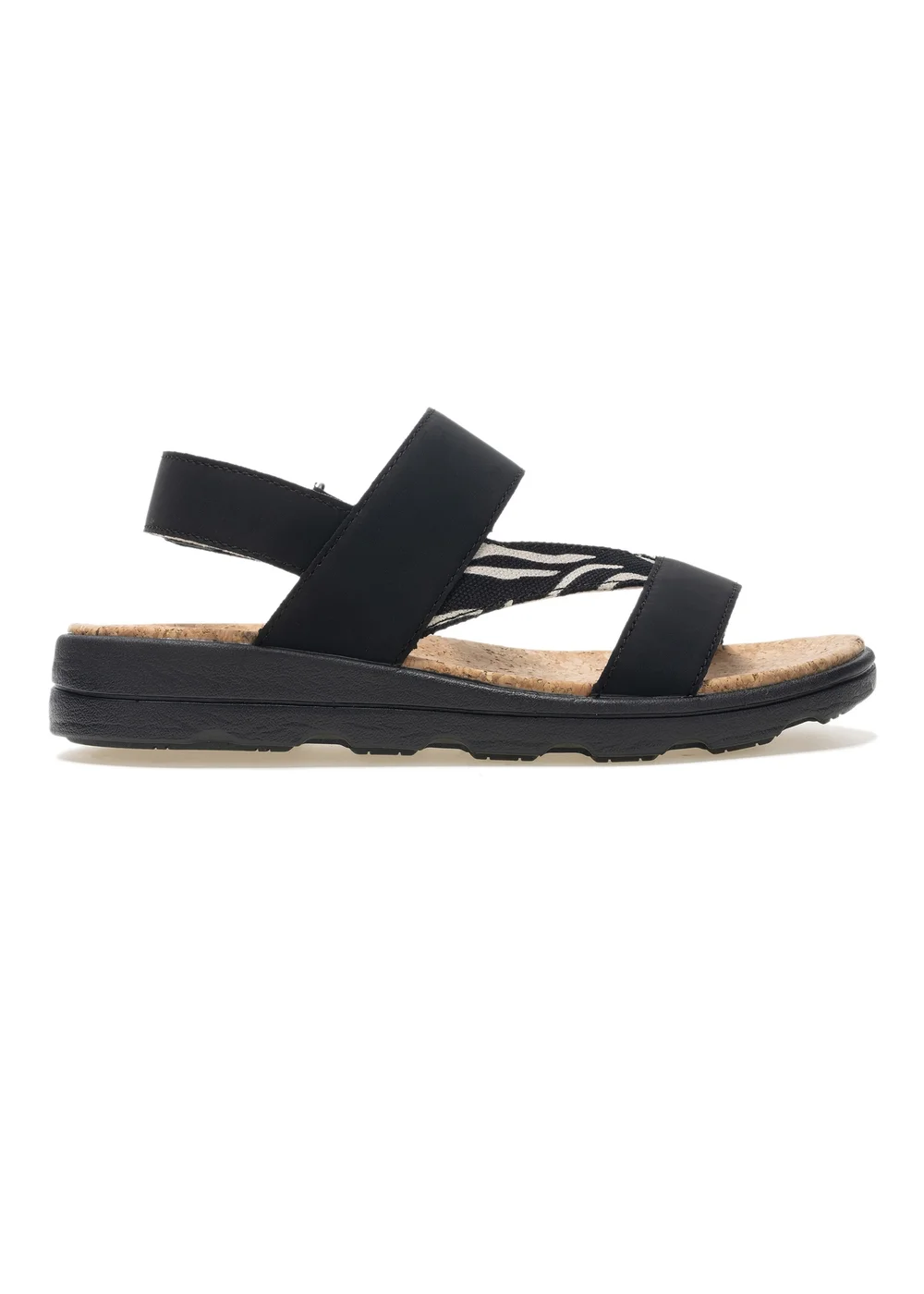 Regatta Black Zebra Rylie Sandals - 5 Image 1
