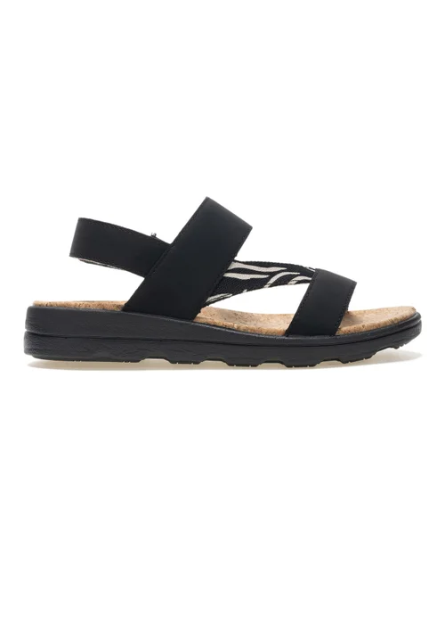 Regatta Black Zebra Rylie Sandals - 5 Image 1
