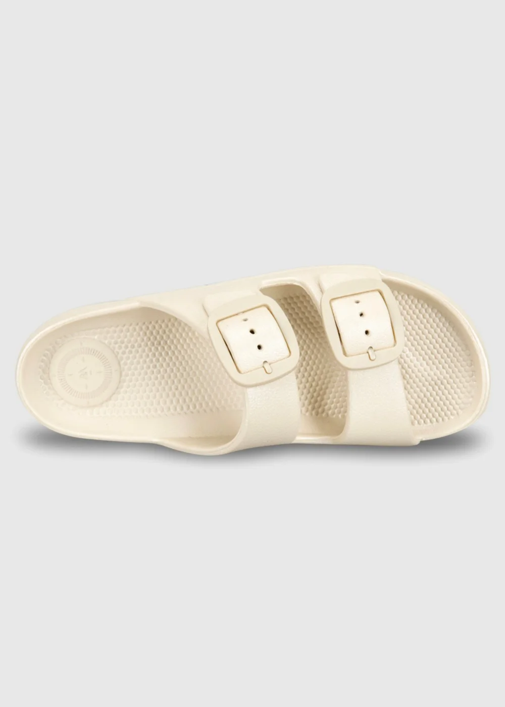 Totes Solbounce Stone Metallic Double Buckle Adjustable Sliders - 7 Image 4