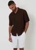 Threadbare White Linen Blend Chino Shorts - 38/L32 Image 3