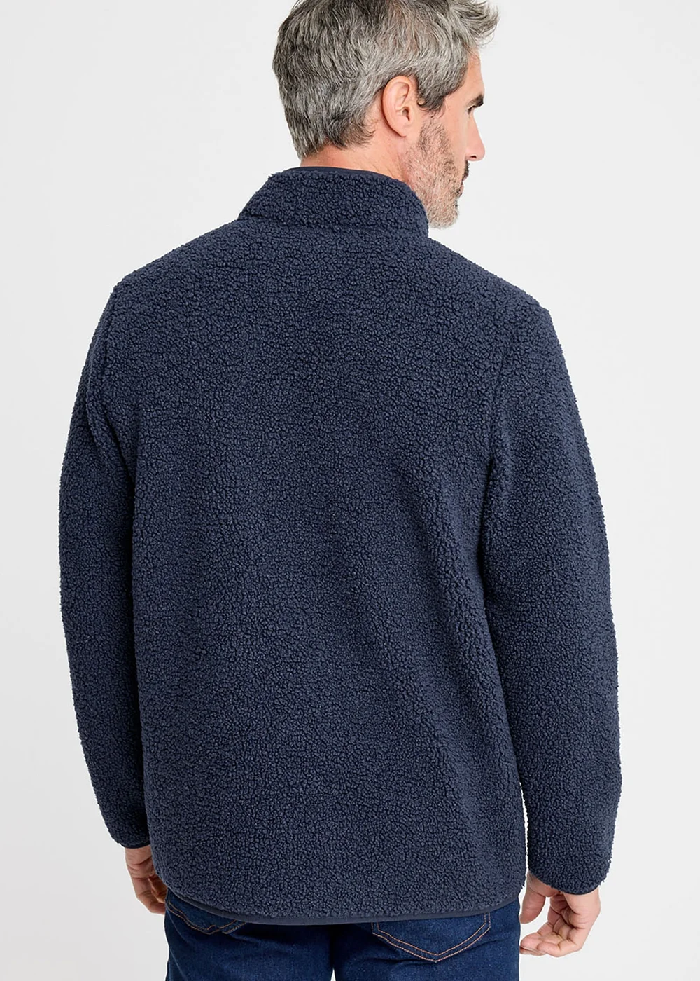 Cotton Traders Dark Sky Sherpa Fleece Jacket - 2XL Image 3