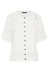 Yours Curve Ivory White Open Stitch Cardigan - 14-16 Image 5
