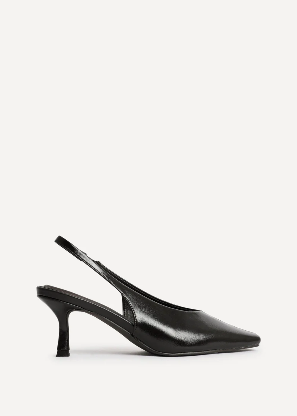 Linzi Method Brown Square Toe Court Heels - Size 7 Image 2