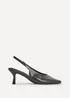 Linzi Method Grey Square Toe Court Heels - Size 7 Image 2