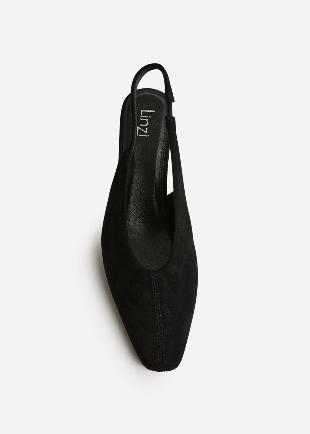 Linzi Method Black Square Toe Court Heels - Size 7 Image 4