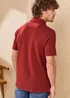 Cotton Traders Rust Signature Short Sleeve Textured Polo Shirt - XL Image 2