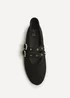 Linzi Rogue Black Ballet Flats With Eyelet Detail - 4 Image 4