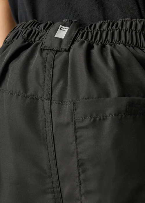 Regatta Black Sorcer III Quick Drying Trousers (3-13 Years) - 4-5 Yrs Image 5