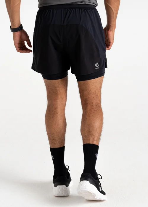 Dare 2b Black Movement II Water Repellent Reflective Shorts - M Image 3