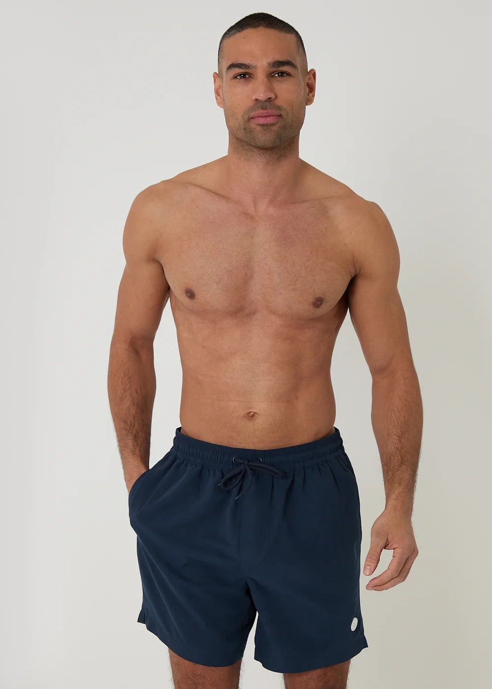 Threadbare Blue 2-Pack Quick Dry Swim Shorts - M Image 4