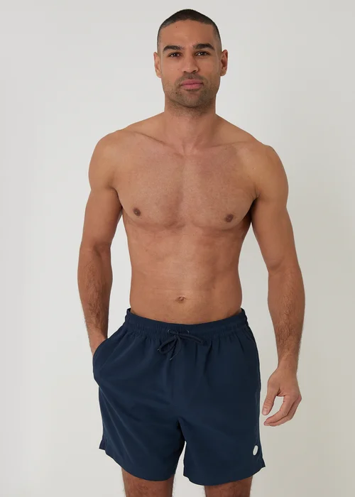 Threadbare Blue 2-Pack Quick Dry Swim Shorts - M Image 4