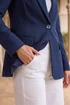 Roman Navy Smart Longline Blazer - 10 Image 4