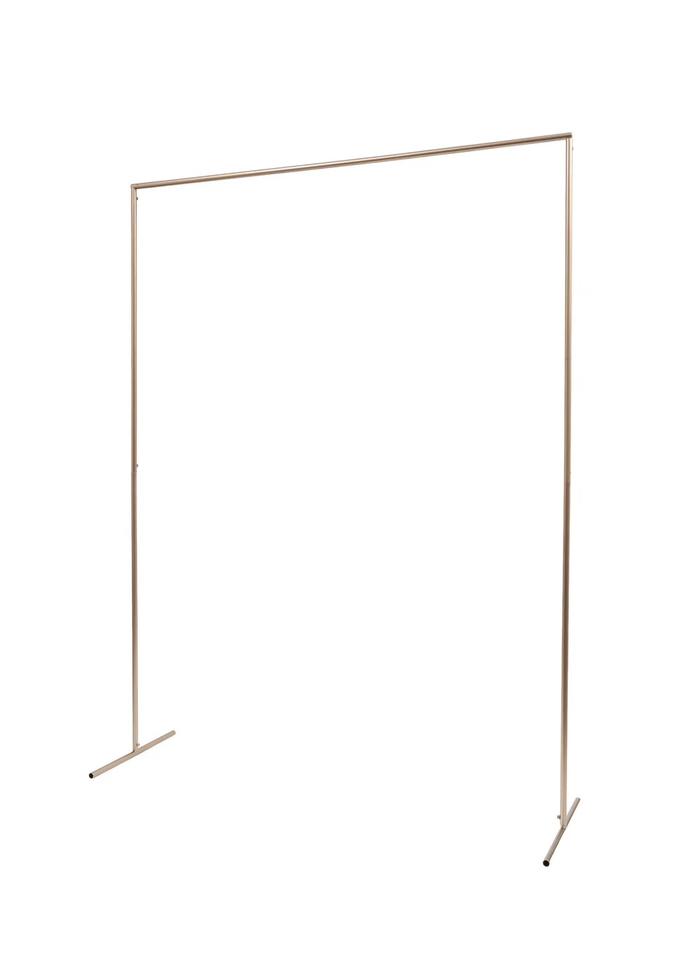 Scottish Everlastings Rose Gold Rectangle Arch Frame (2m) - One Size Image 1