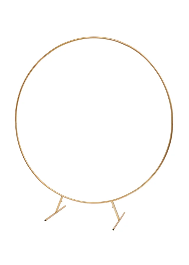 Scottish Everlastings Gold Round Arch Frame (1.8m)