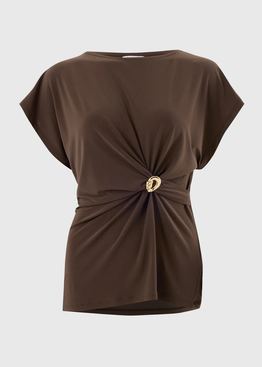 Brown Hardware Co Ord Top - 16 Image 3