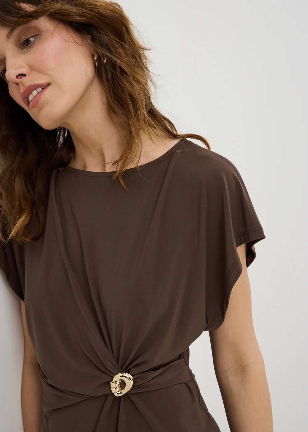 Brown Hardware Co Ord Top - 16 Image 2