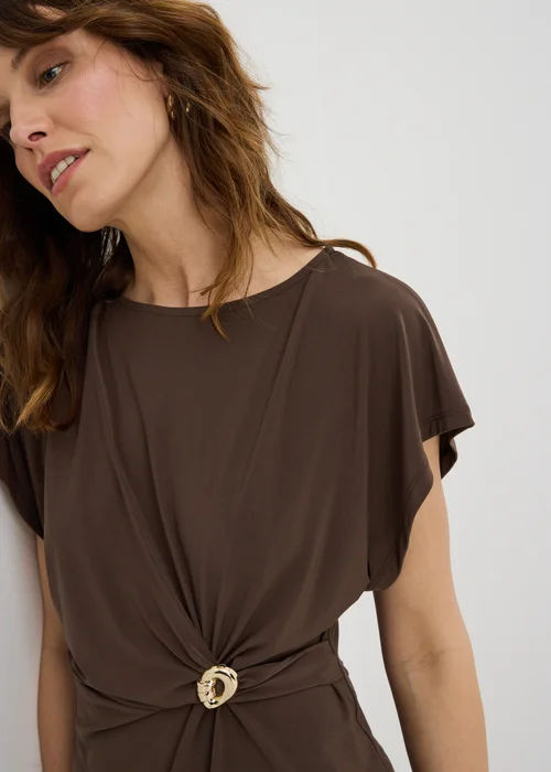 Brown Hardware Co Ord Top - 16 Image 2