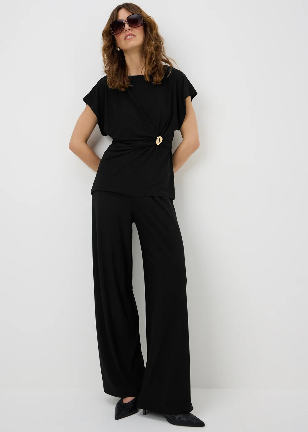 Black Hardware Co Ord Top - 20 Image 2