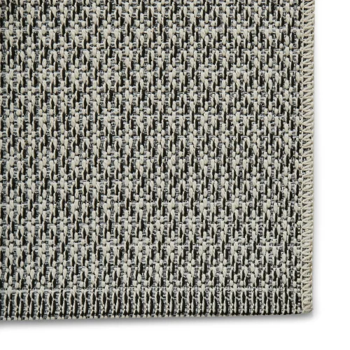 Think Rugs Black/White Stitch 9683 Rug 120 X 170 - 120 x 170 Image 5