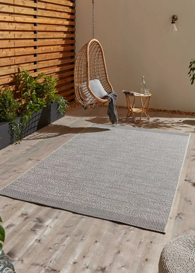 Think Rugs Grey/Black Stitch 9682 Rug 160 X 220