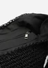 Where's That From Islet Slouchy Black Raffia Shoulder Bag - One Size Image 5