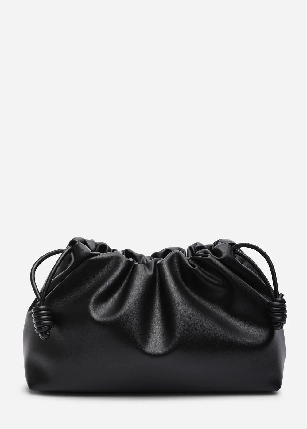 Where's That From Auric Black Drawstring Shoulder Bag - One Size Image 2