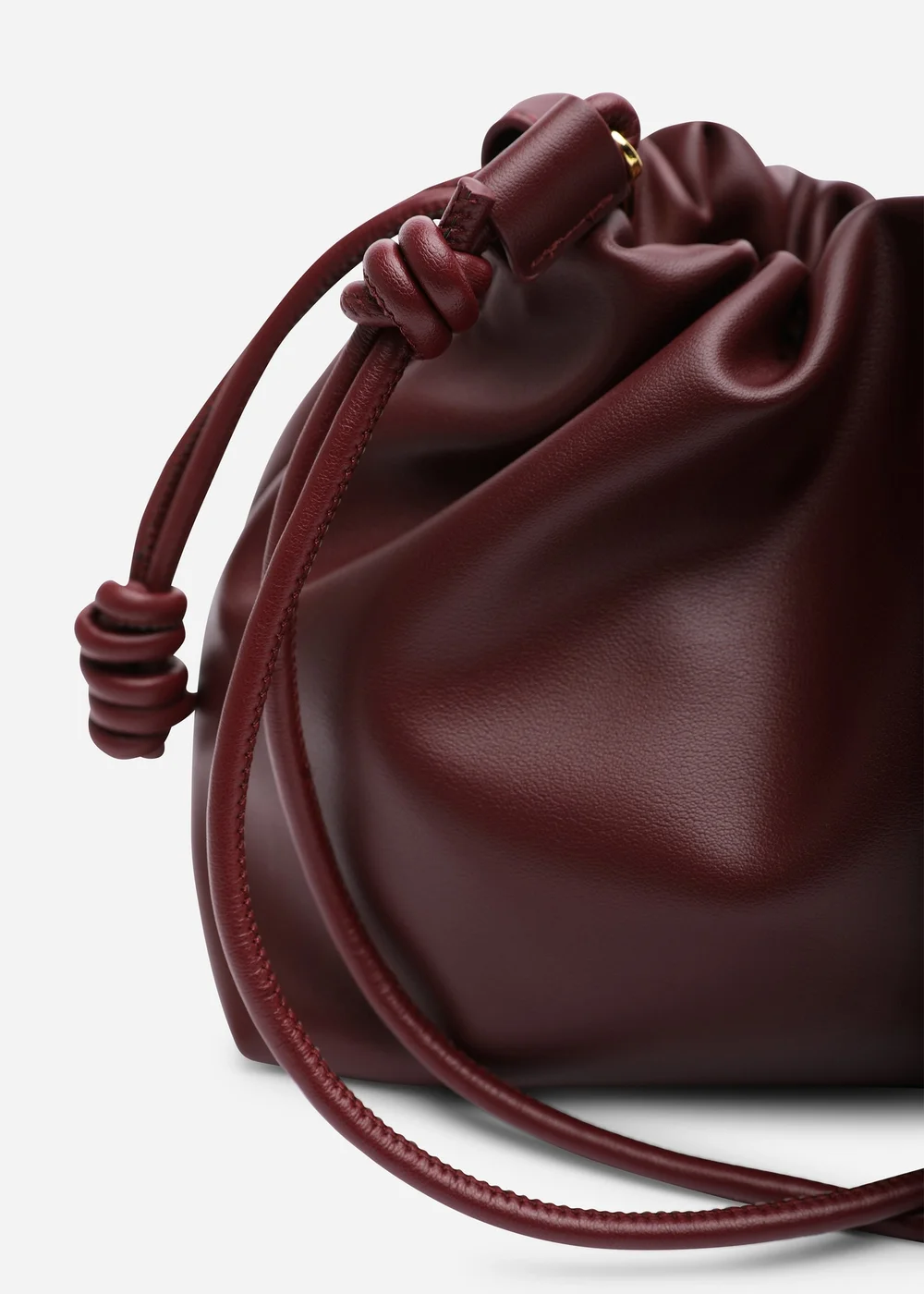 Where's That From Auric Maroon Drawstring Shoulder Bag - One Size Image 5