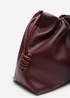 Where's That From Auric Maroon Drawstring Shoulder Bag - One Size Image 4