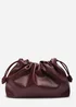 Where's That From Auric Maroon Drawstring Shoulder Bag - One Size Image 2