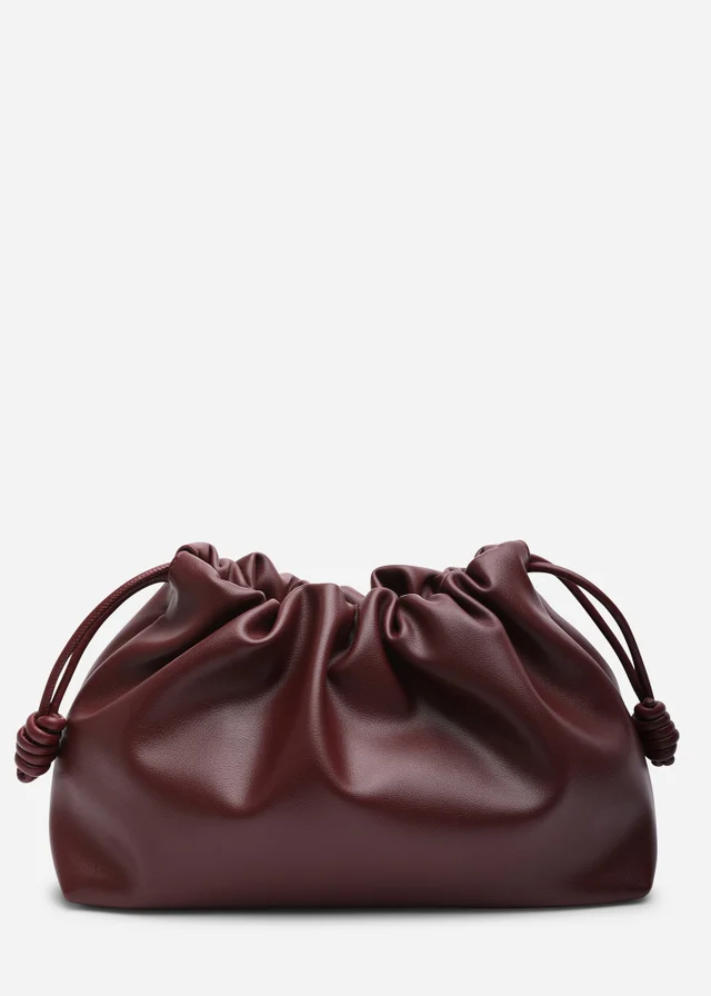 Where's That From Auric Maroon Drawstring Shoulder Bag