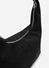 Where's That From Elysia Slouchy Black Suede Shoulder Bag - One Size Image 4