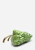Where's That From Jazz Green Grape Resin Clutch With Gold Tone Accents - One Size Image 4